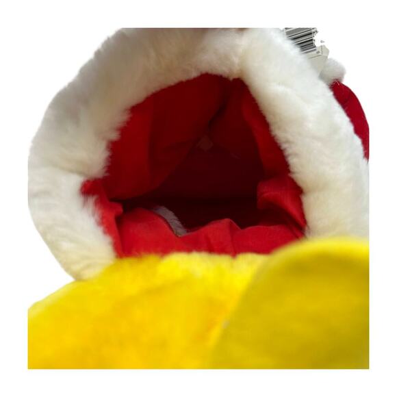 Sesame Street Christmas Stocking Big Bird 3D Plush Santa Kurt Adler Vintage 1999 - Picture 3 of 16